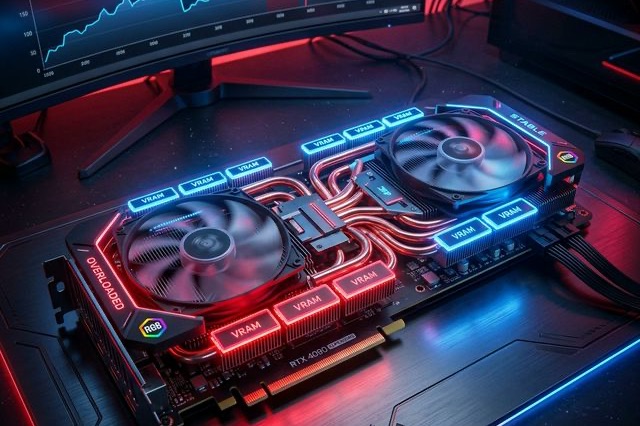 The Brutal Truth About LTX 2.3 VRAM Requirements: How to Fix OOM Errors in 2026 Task Manager showing high VRAM usage while generating AI video with LTX 2.3